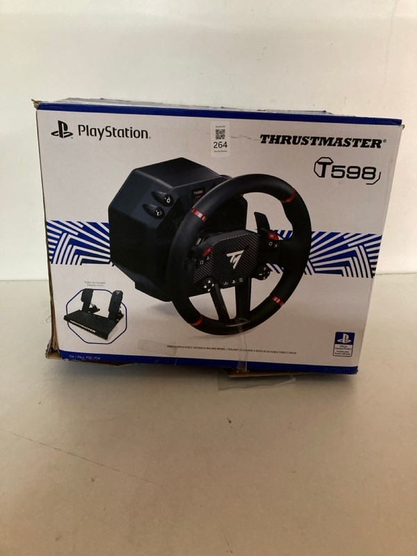 Lot 264  
            Nottingham SR2 - Delivery Only 

                
PLAYSTATION THRUSTMASTER T598