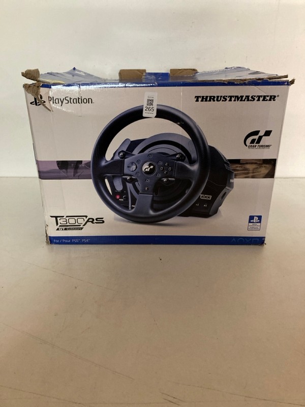 Lot 265  
            Nottingham SR2 - Delivery Only 

                
PLAYSTATION THRUSTMASTER T300RS GT EDITION