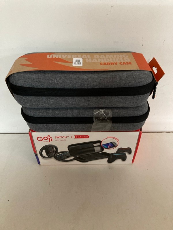 Lot 283  
            Nottingham SR2 - Delivery Only 

                
3 X ITEMS INC UNIVERSAL GAMING HANDHELD CARRY CASE