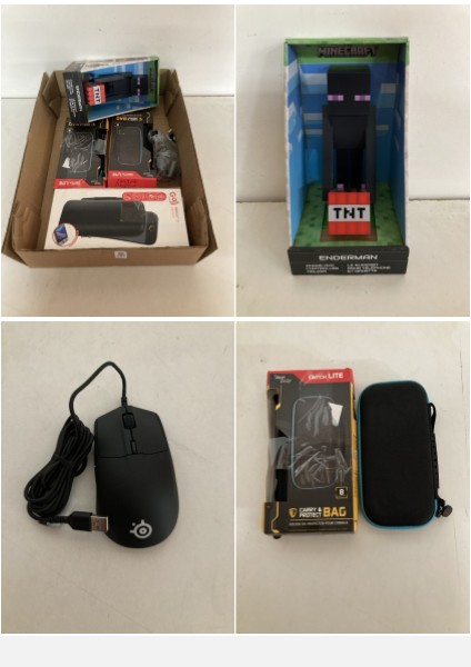 Lot 287  
            Nottingham SR2 - Delivery Only 

                
BOX OF ITEMS INC NINTENDO SWITCH CARRY CASE