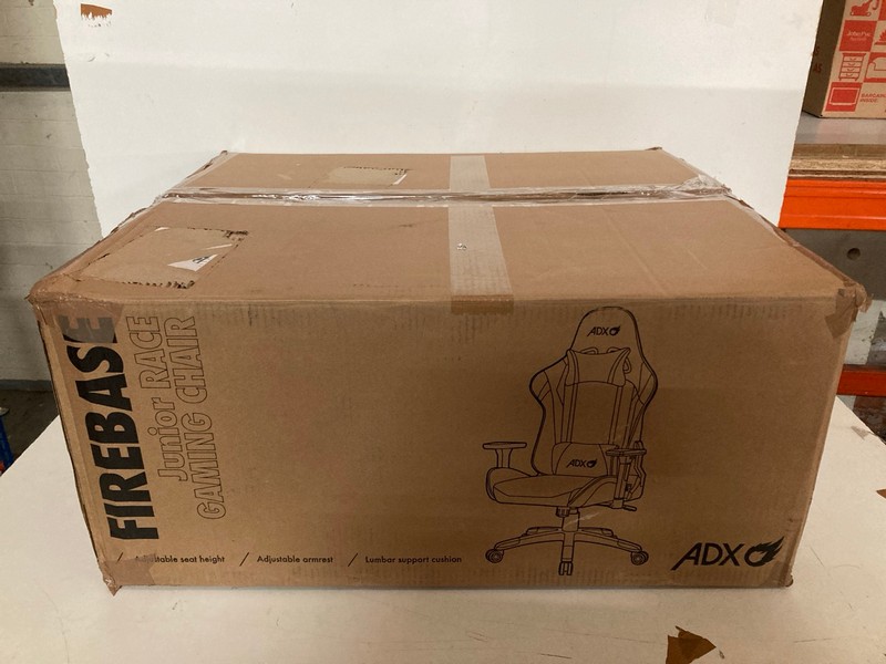 Lot 292  
            Nottingham SR2 - Delivery Only 

                
ADX FIREBASE JUNIOR RACE GAMING CHAIR