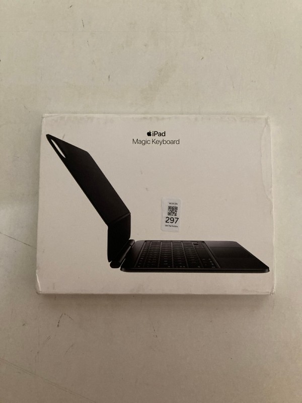 Lot 297  
            Nottingham SR2 - Delivery Only 

                
APPLE IPAD MAGIC KEYBOARD