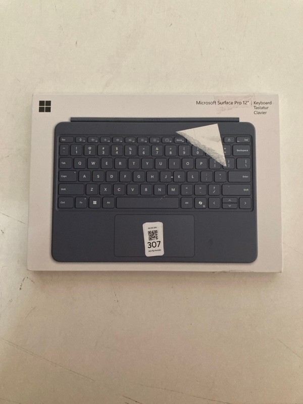 Lot 307  
            Nottingham SR2 - Delivery Only 

                
MICROSOFT SURFACE PRO 12" KEYBOARD