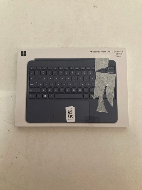 Lot 310  
            Nottingham SR2 - Delivery Only 

                
MICROSOFT SURFACE PRO 12" KEYBOARD