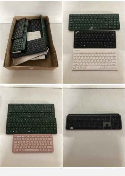 Lot 358  
            Nottingham SR2 - Delivery Only 

                
BOX OF LOOSE KEYBOARDS