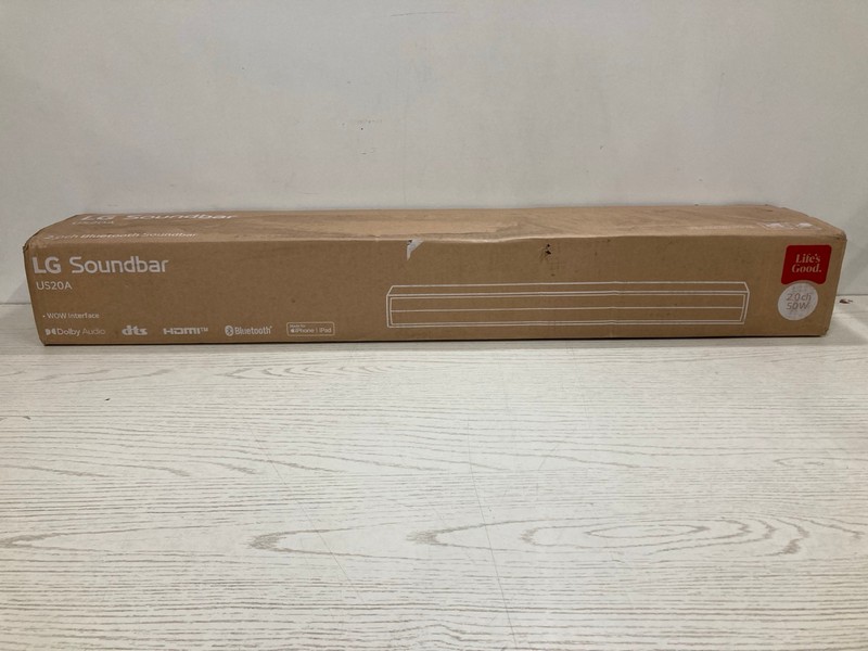 Lot 36  
            Nottingham SR2 - Delivery Only 

                
LG US20A SOUNDBAR ORIGINAL RRP £129.99