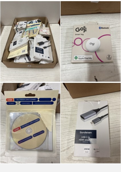 Lot 390  
            Nottingham SR2 - Delivery Only 

                
BOX OF ITEMS INC SANDSTROM 3 IN 1 USB C HUB