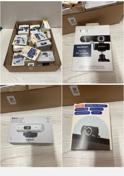 Lot 394  
            Nottingham SR2 - Delivery Only 

                
BOX OF ITEMS INC LOGIK 2-IN-1 USB C & USB A OTG CARD READER