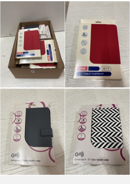 Lot 397  
            Nottingham SR2 - Delivery Only 

                
BOX OF TABLET PROTECTIVE CASES