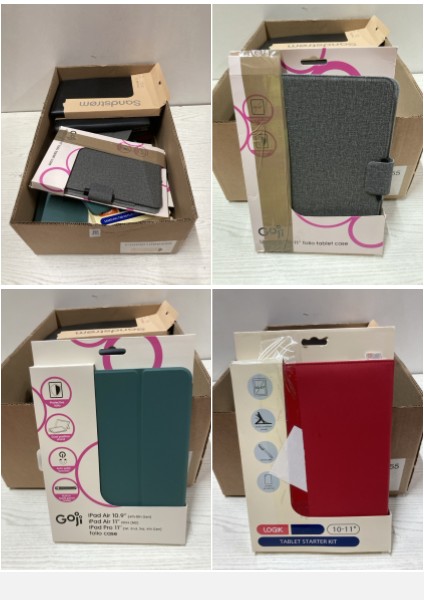 Lot 401  
            Nottingham SR2 - Delivery Only 

                
BOX OF TABLET PROTECTIVE CASES