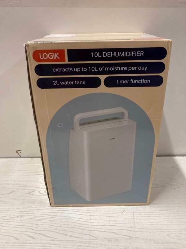 Lot 415  
            Nottingham SR2 - Delivery Only 

                
LOGIK 10L DEHUMIDIFIER L10DH24
