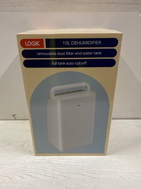 Lot 418  
            Nottingham SR2 - Delivery Only 

                
LOGIK 10L DEHUMIDIFIER L10DH24