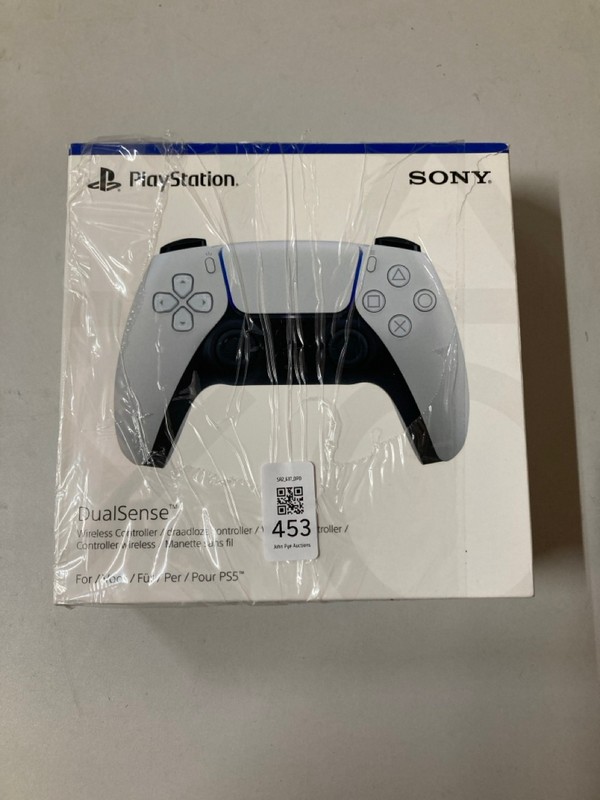 Lot 453  
            Nottingham SR2 - Delivery Only 

                
SONY PLAYSTATION 5 DUAL SENSE WIRELESS CONTROLLER