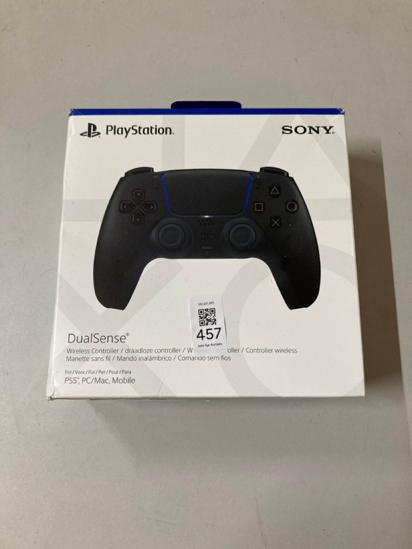 Lot 457  
            Nottingham SR2 - Delivery Only 

                
SONY PLAYSTATION 5 DUAL SENSE WIRELESS CONTROLLER