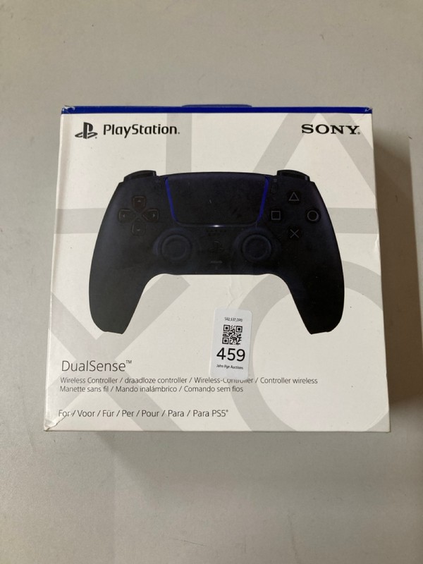 Lot 459  
            Nottingham SR2 - Delivery Only 

                
SONY PLAYSTATION 5 DUAL SENSE WIRELESS CONTROLLER