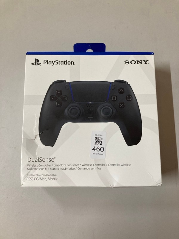 Lot 460  
            Nottingham SR2 - Delivery Only 

                
SONY PLAYSTATION 5 DUAL SENSE WIRELESS CONTROLLER
