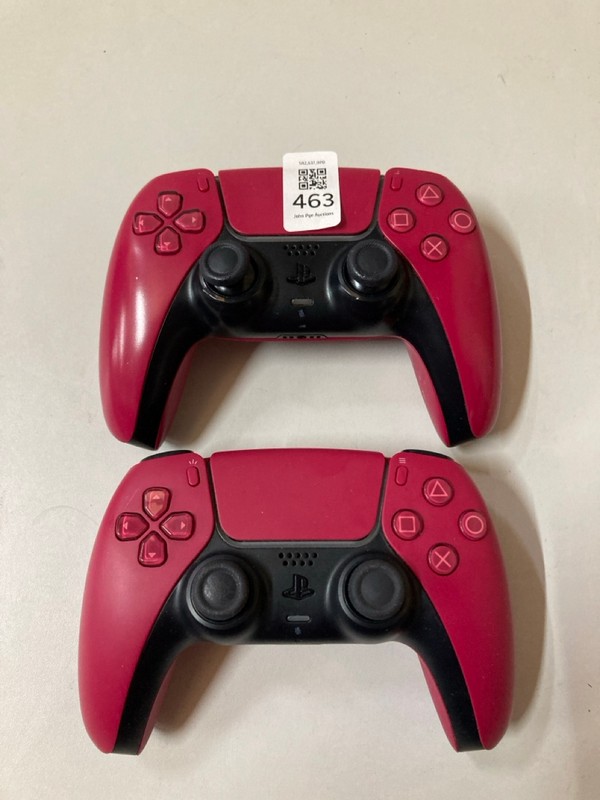 Lot 463  
            Nottingham SR2 - Delivery Only 

                
2 X SONY PLAYSTATION 5 DUAL SENSE WIRELESS CONTROLLER