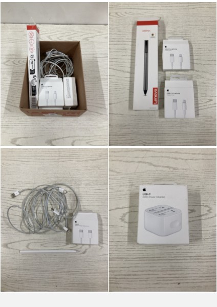 Lot 482  
            Nottingham SR2 - Delivery Only 

                
BOX OF ITEMS INC APPLE USB-C TO LIGHTING CABLE