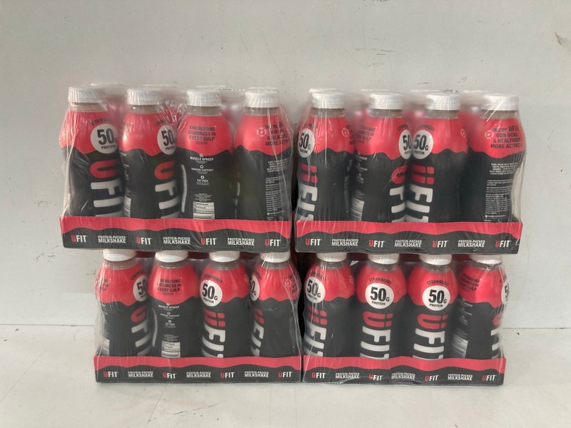 Lot 513  
            Nottingham SR2 - Delivery Only 

                
4 X UFIT 50G PROTEIN SHAKE (BBE: 07/10/26)