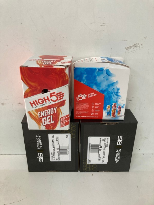 Lot 515  
            Nottingham SR2 - Delivery Only 

                
4 X SPORT ITEMS INC HIGH 5 ENERGY GEL (BBE: 08/27)