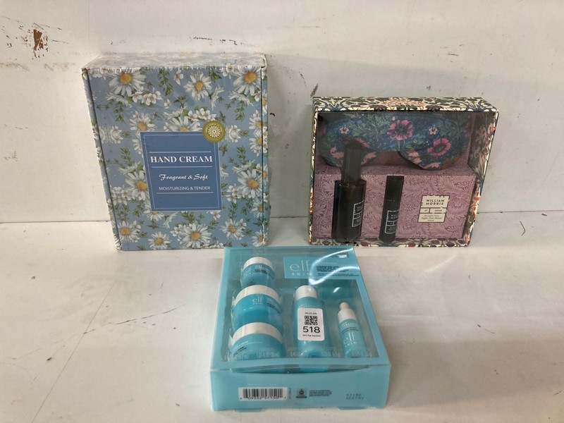 Lot 518  
            Nottingham SR2 - Delivery Only 

                
3 X ITEMS INC ELF SKIN HOLY HYDRATION