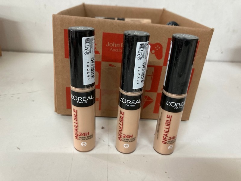 Lot 526  
            Nottingham SR2 - Delivery Only 

                
BOX OF L'OREAL PARIS INFALLIBLE CONCEALER