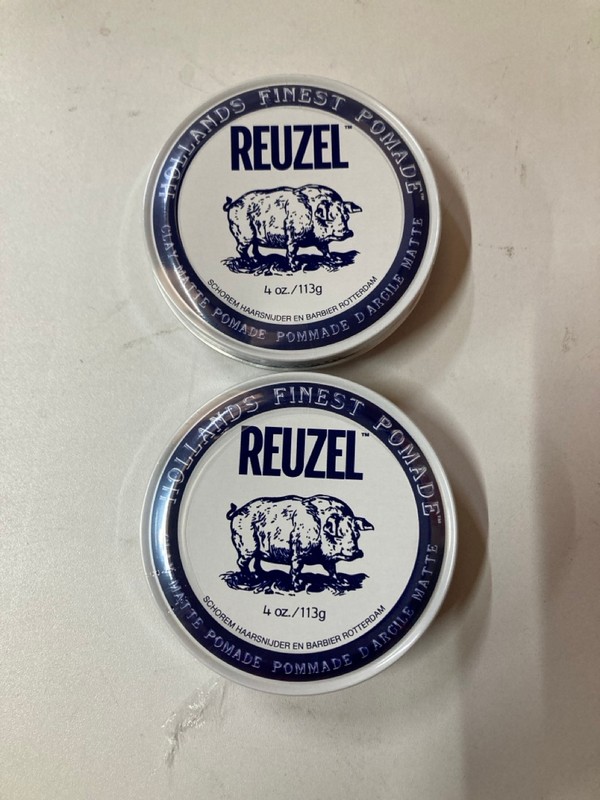 Lot 549  
            Nottingham SR2 - Delivery Only 

                
BOX OF REUZEL CLAY MATTE POMADE HOLDING WAX 113G