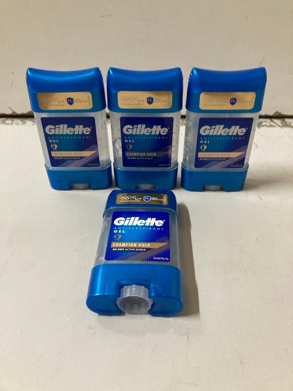 Lot 550  
            Nottingham SR2 - Delivery Only 

                
BOX OF GILLETTE ANTIPERSPIRANT GEL