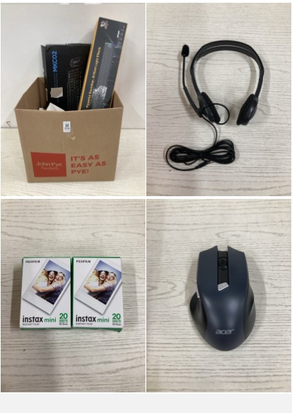 Lot 558  
            Nottingham SR2 - Delivery Only 

                
BOX OF ITEMS INC LOGIK MOUSE AND KEYBOARD COMBO