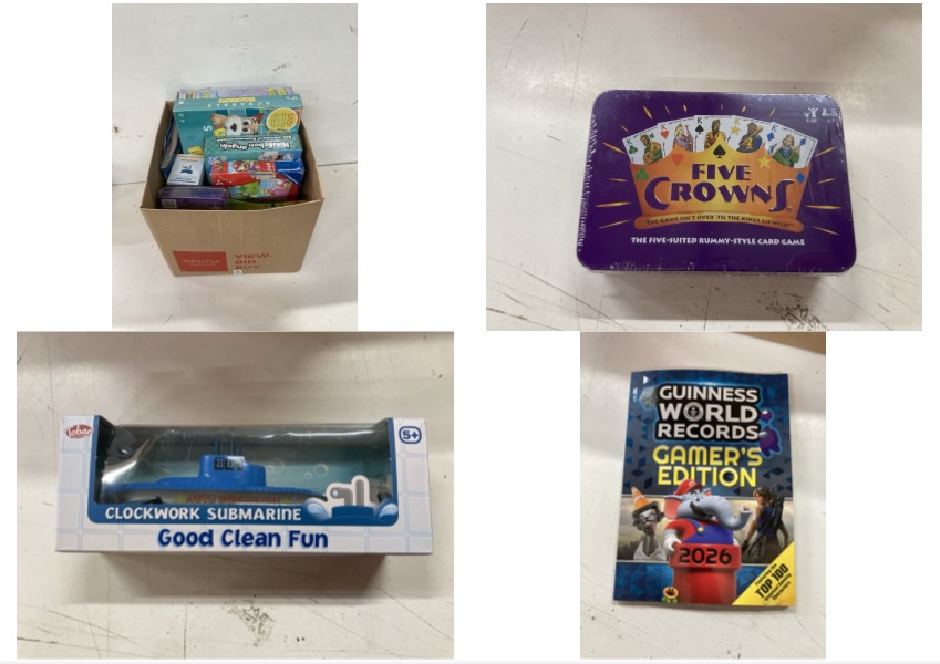 Lot 562  
            Nottingham SR2 - Delivery Only 

                
BOX OF KIDS TOYS INC SCRABBLE JUNIOR