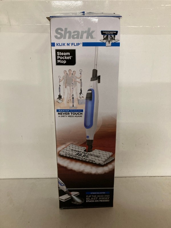 Lot 60  
            Nottingham SR2 - Delivery Only 

                
SHARK STEAM POCKET MOP