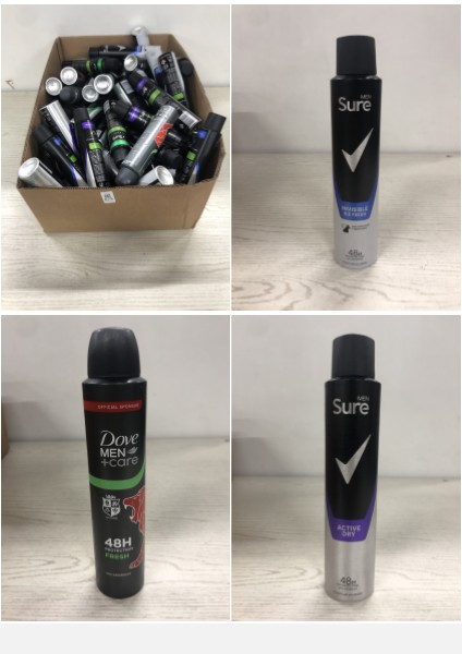 Lot 679  
            Nottingham SR2 - Delivery Only 

                
BOX OF SURE DEODORANTS (WS2912719)