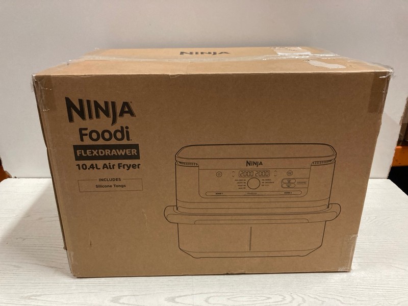 Lot 98  
            Nottingham SR2 - Delivery Only 

                
NINJA FOODI FLEXDRAWER 10.4L AIR FRYER