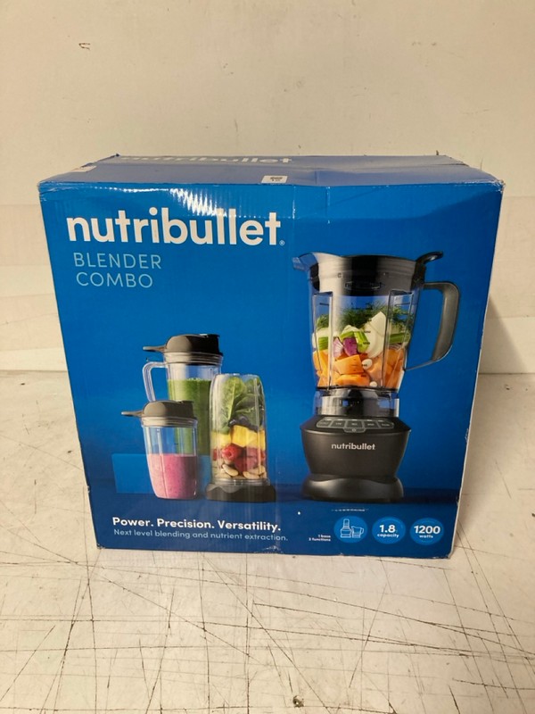 Lot 12  
            Nottingham SR3 - Delivery Only 

                
NUTRI BULLET BLENDER COMBO