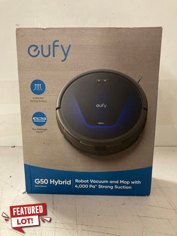 Lot 23  
            Nottingham SR3 - Delivery Only 

                
EUFY G50 HYBRID ROBOT VACUUM