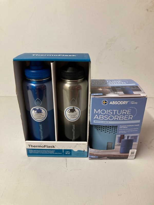 Lot 247  
            Nottingham SR3 - Delivery Only 

                
2 X ITEMS INC ABSODRY MOISTURE ABSORBER