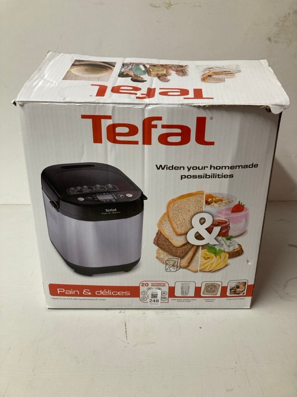 Lot 248  
            Nottingham SR3 - Delivery Only 

                
TEFAL PAIN AND DELICES