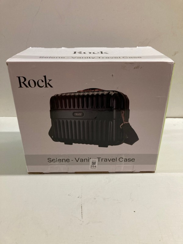 Lot 254  
            Nottingham SR3 - Delivery Only 

                
ROCK SELENE VANITY TRAVEL CASE