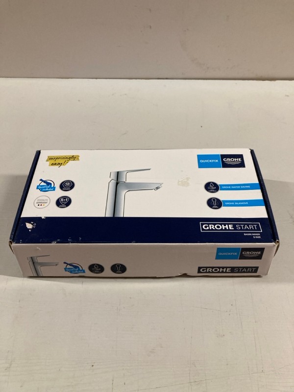 Lot 264  
            Nottingham SR3 - Delivery Only 

                
GROHE QUICKFIX BASIN MIXER SIZE S