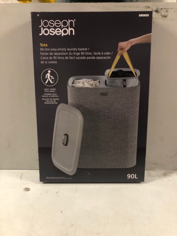 Lot 285  
            Nottingham SR3 - Delivery Only 

                
JOSEPH JOSEPH 90-LITRE EASY-EMPTY LAUNDRY BASKET