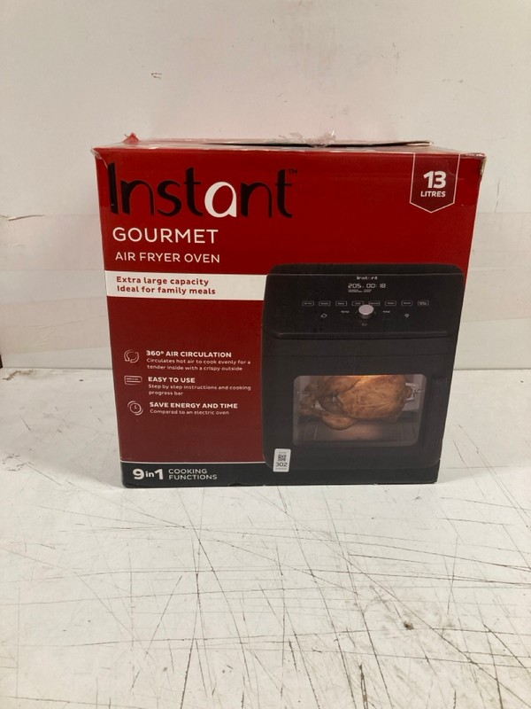 Lot 302  
            Nottingham SR3 - Delivery Only 

                
INSTANT GOURMET AIR FRYER OVEN 9-IN-1 COOKING FUNCTION