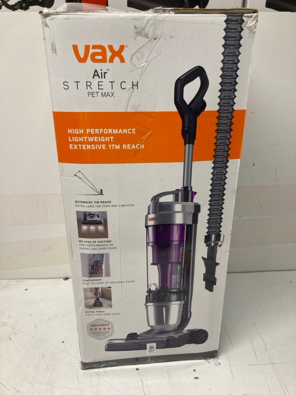Lot 307  
            Nottingham SR3 - Delivery Only 

                
VAX AIR STRETCH PET MAX