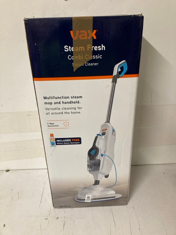 Lot 320  
            Nottingham SR3 - Delivery Only 

                
VAX STEAM FRESH COMBI CLASSIC