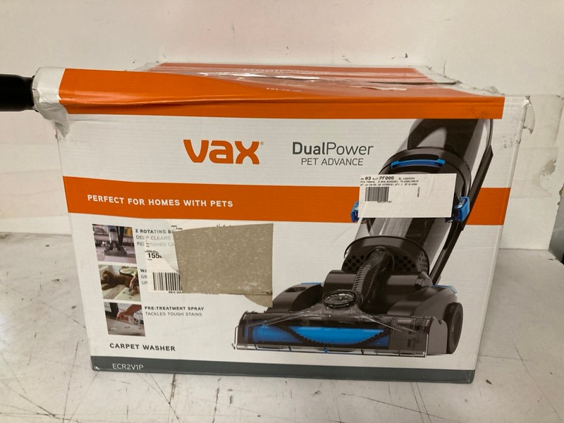 Lot 328  
            Nottingham SR3 - Delivery Only 

                
VAX DUALPOWER PET ADVANCE VACUUM CLEANER