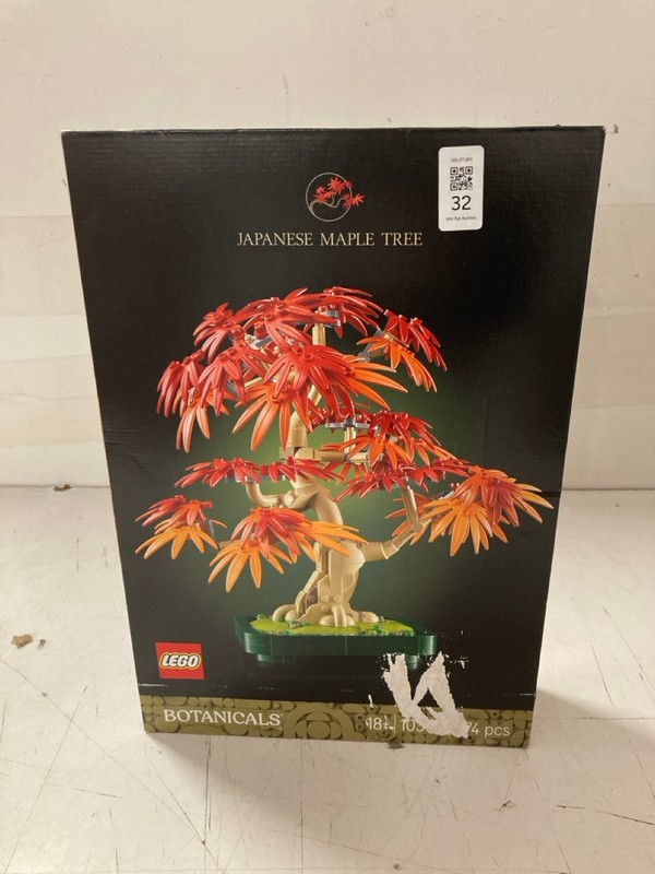 Lot 32  
            Nottingham SR3 - Delivery Only 

                
LEGO BOTANICALS JAPANESE MAPLE TREE