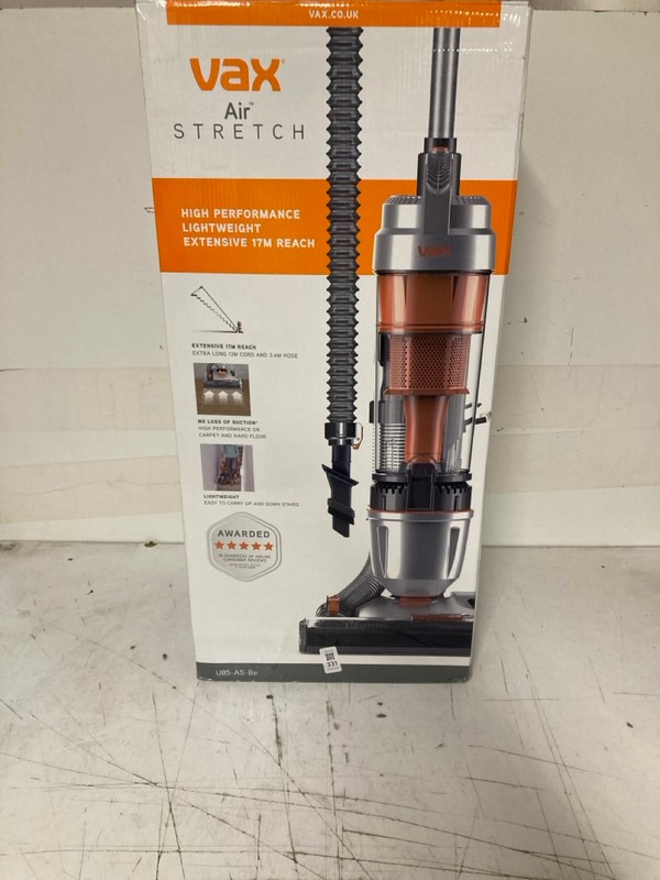 Lot 331  
            Nottingham SR3 - Delivery Only 

                
VAX AIR STRETCH