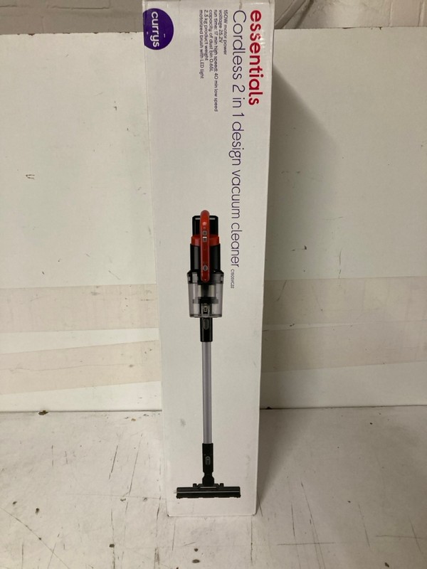 Lot 337  
            Nottingham SR3 - Delivery Only 

                
CORDLESS 2-IN-1 DESIGN VACUUM CLEANER