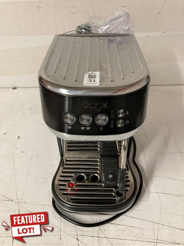 Lot 33  
            Nottingham SR3 - Delivery Only 

                
SAGE BAMBINO PLUS ESPRESSO MACHINE