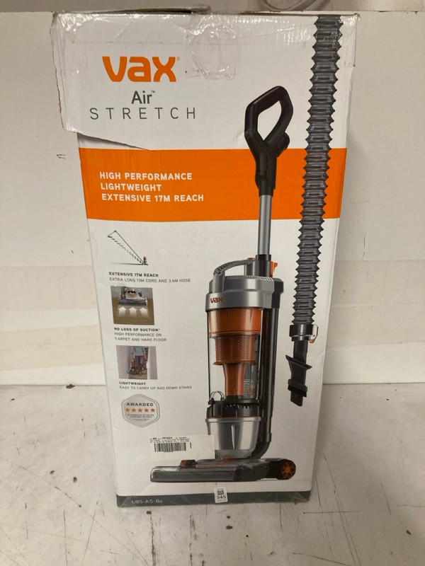 Lot 345  
            Nottingham SR3 - Delivery Only 

                
VAX AIR STRETCH