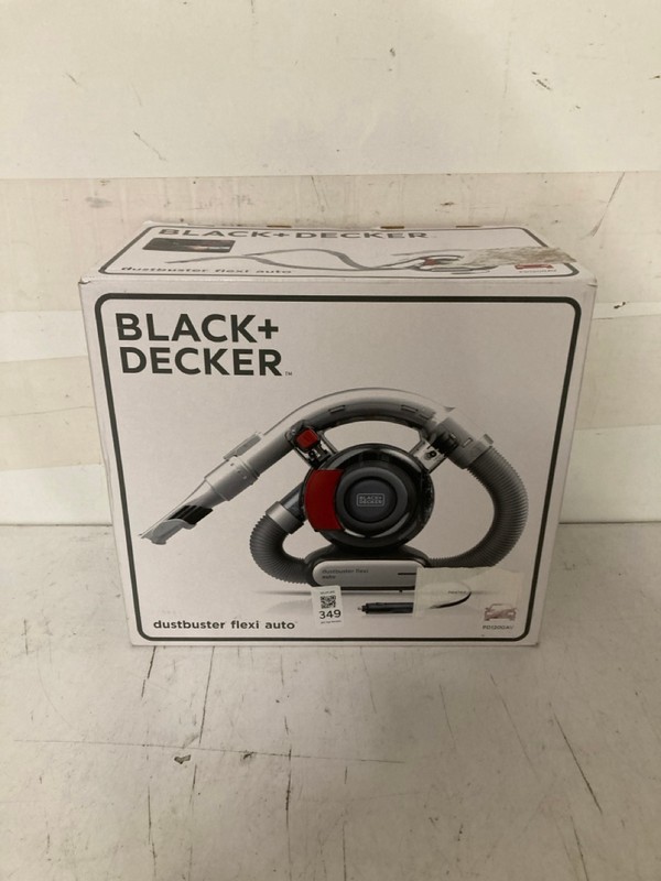 Lot 349  
            Nottingham SR3 - Delivery Only 

                
BLACK+DECKER DUSTBUSTER FLEXI AUTO